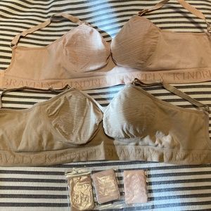 Set of 2 Kindred Bravely Sublime Nursing & pumping bras